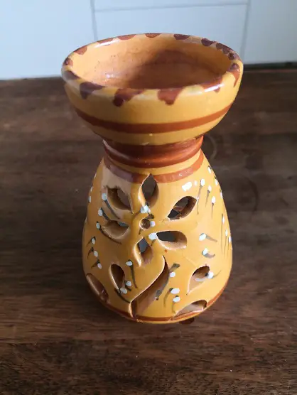 Ceramic Candle Holder Tunisia Souvenir