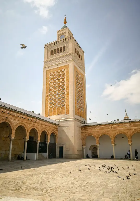 Tunis Mosque Tunisia April