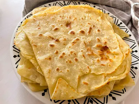Homemade Tunisian Mlawi recipe