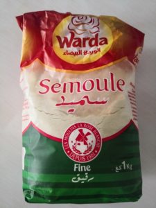 Tunisian semolina Warda
