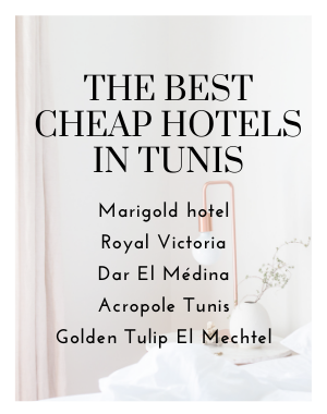 the best cheap hotels in Tunis