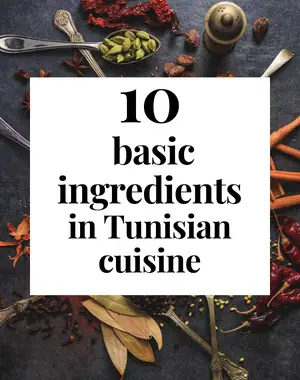 basic Tunisian food ingredients
